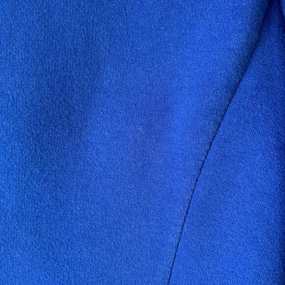 Apt. 9 Blue Blazer Jacket with Polka Dot Roll Cuff Button Closure Size XS - Picture 11 of 12